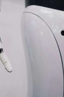 Detalhe de mão de robot